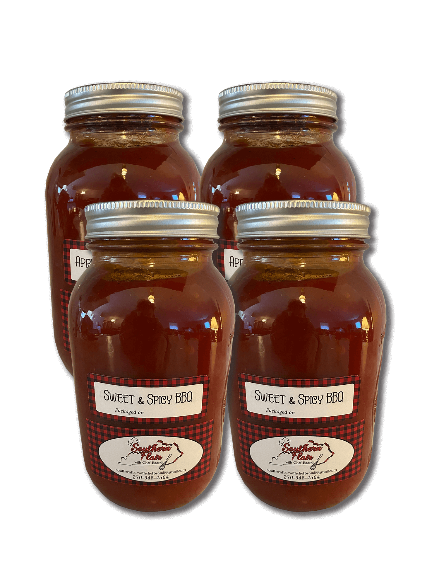 Apricot Bourbon BBQ Sauce | Sweet and Spicy BBQ Sauce – Large (2+2 Pack ...